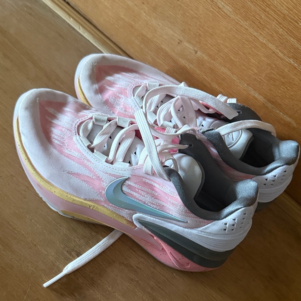 Nike Pink and White Athletic Shoes